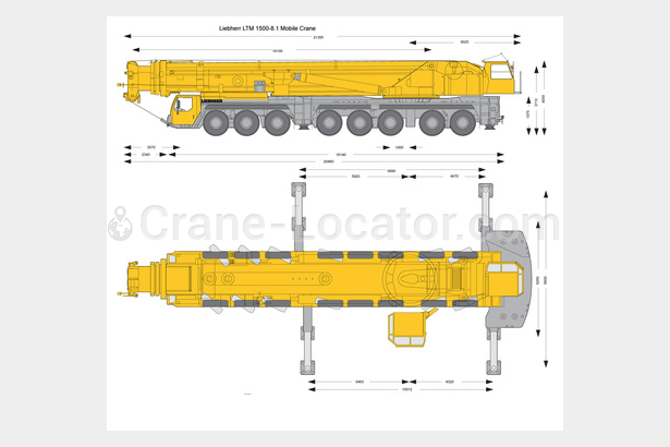 Request for  brand new pricing for  similar to - All terrain mobile crane Liebherr Ltm 1500-8.1Crane-locator subscription is reasonable tool