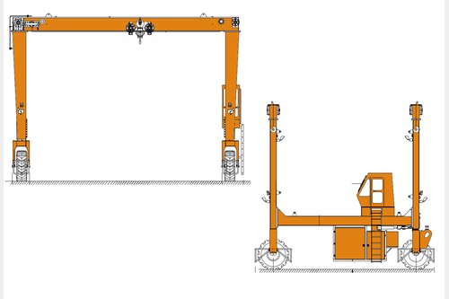 Request for Rubber Tyred Gantry (Straddle) Cranes SWL 55-70 t