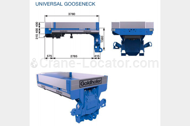 Request for  Sale  similar to - Gooseneck Goldhofer Universal Gooseneck 35 tCrane-locator subscription is reasonable tool