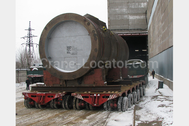 Transportation reactor weighing 340 tonnes
