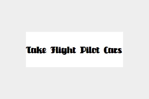 Take Flight Pilot Cars