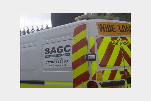 SAGC wide load escort service