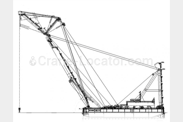 Request for floating crane with capacity 250t