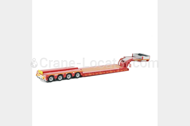 Request for low loader trailer 4 axles, vessel platform