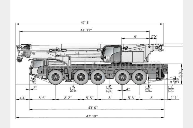 Request for  Purchase  similar to - All terrain mobile crane Demag AC 220-5 Crane-locator subscription is reasonable tool