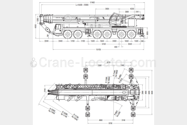 Request for  Sale  similar to - All terrain mobile crane Grove GMK 6220 LCrane-locator subscription is reasonable tool