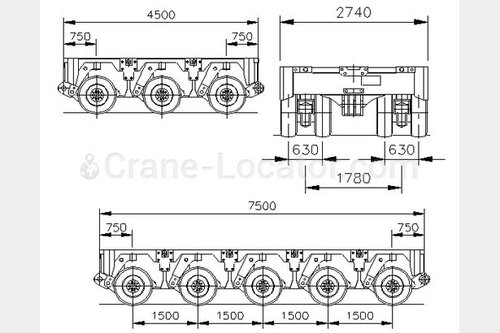 Request for  Sale  similar to - Conventional Module Trailer Scheuerle EurocombiCrane-locator subscription is reasonable tool
