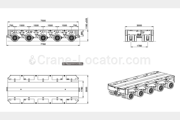 Request for  Sale  similar to - Conventional Module Trailer Scheuerle InterCombiCrane-locator subscription is reasonable tool