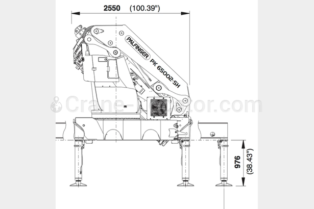 Request to purchase - Truck mounted crane Palfinger PK 65002-SH