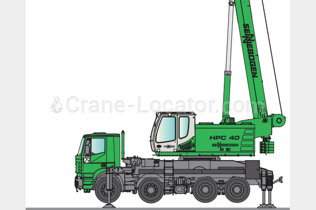 Request for  Sale  similar to - Truck mounted mobile crane Volvo FMX + Sennebogen HPC 40