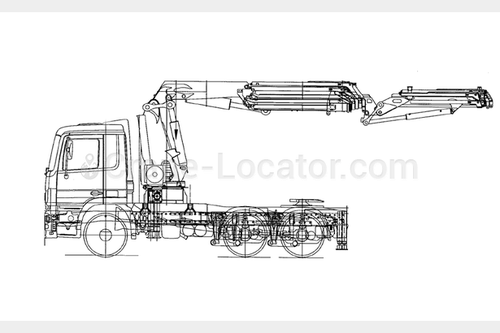 Request for  Sale  similar to - Truck with crane Mercedes-Benz Actros 2644 LSCrane-locator subscription is reasonable tool