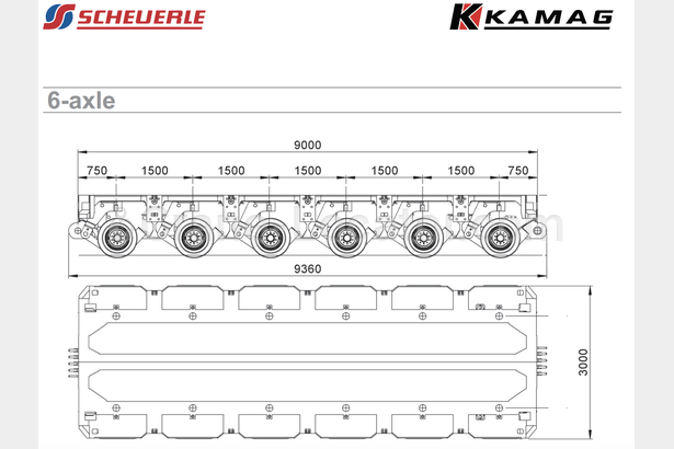 Request for Scheuerle K25 12 lines (6+6)