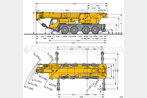 Request for second hand All Terrain mobile crane 100-130 t capacity