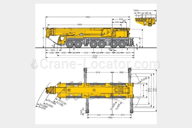 Request for  second hand All Terrain mobile crane 300 ton capacity