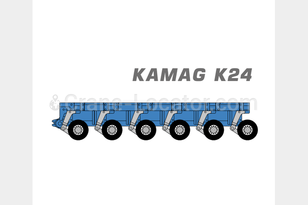 Request for SPMT axle lines - KAMAG K24