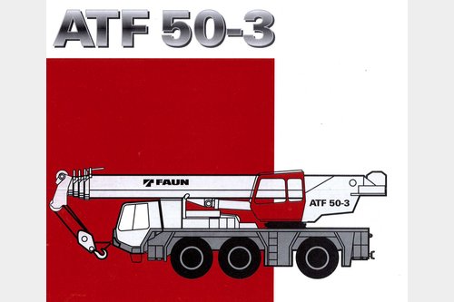 Request for used mobile crane Faun ATF 50-3