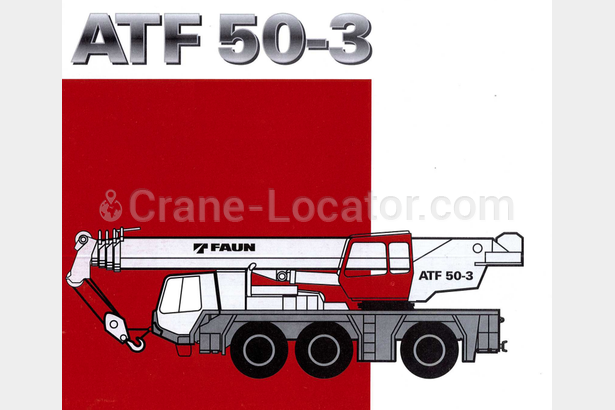 Request for used mobile crane Faun ATF 50-3