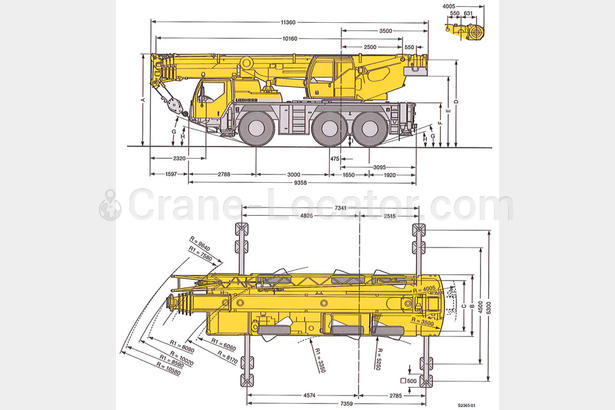Request to bare rent mobile crane 30 t in Sweden, Hagfors