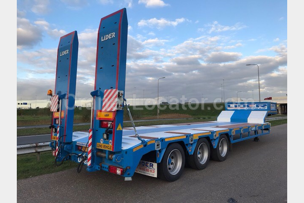 LIDER 3 Axle Lowbed semi-trailers