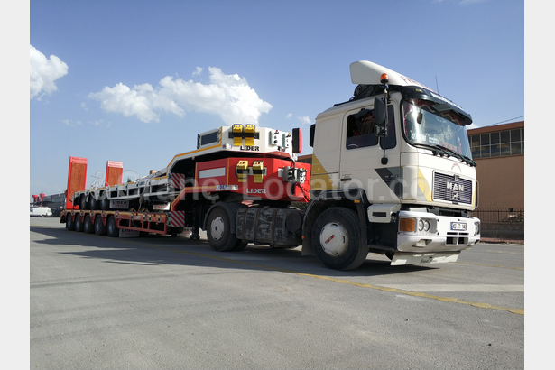5 axle lowbed semi-trailers