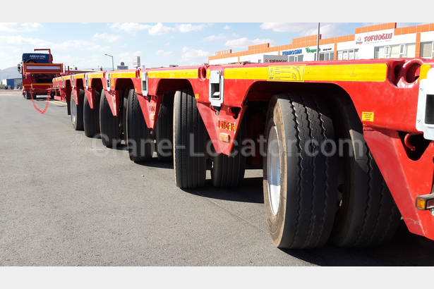 Extendable 6 axle Lider Lowbed semi-trailers