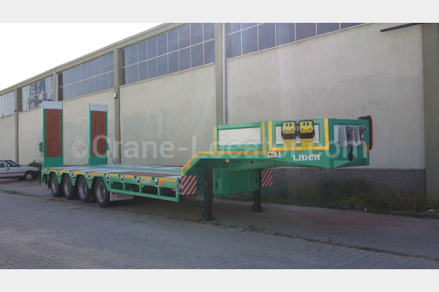4 axle lowbed semi-trailers